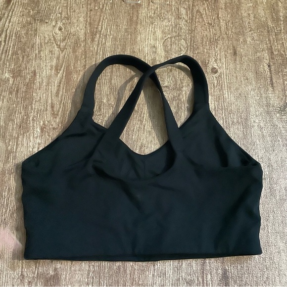 Gapfit Black Razorback Sports Bra Size Medium - Picture 2 of 3